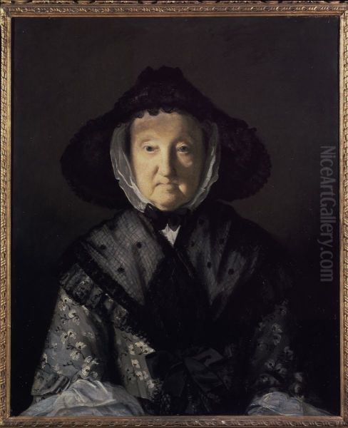 Damportratt, mojligen Mrs Pigott of Chetwynd Oil Painting by Joshua Reynolds