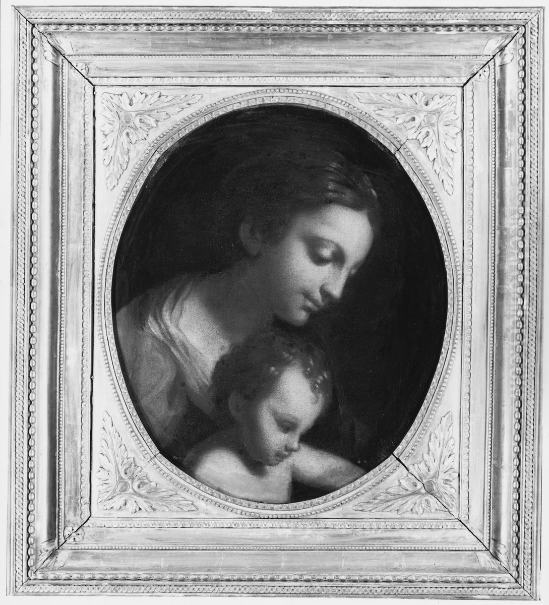 Madonna med barnet Oil Painting by Carlo Dolci