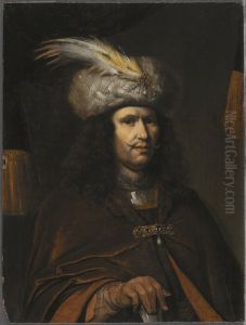 Bust of a Man in a Feathered Turban