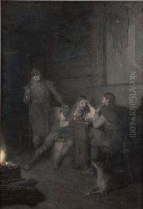 Frithiof spelar schack (ur Frithiofs saga)