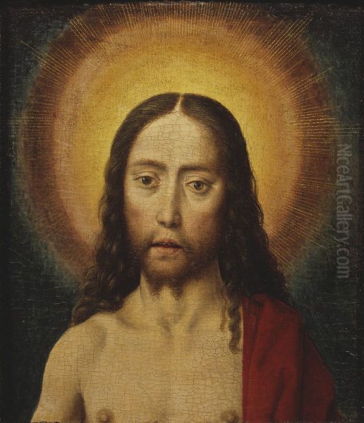 Kristushuvud Oil Painting by Dieric Bouts