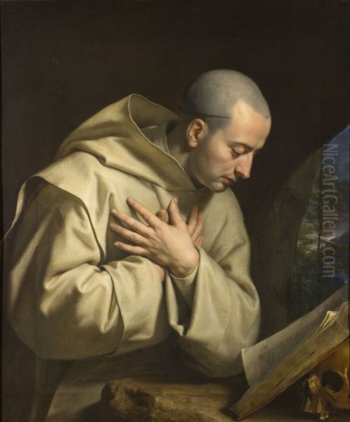 St Bruno Oil Painting by Philippe de Champaigne