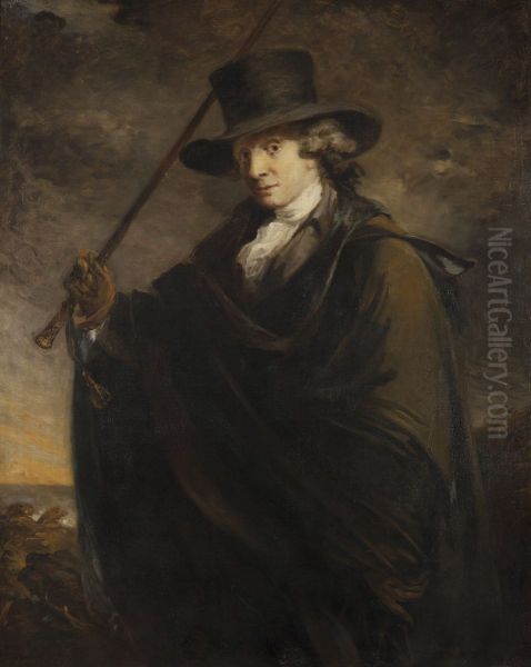 The Artist's Father Oil Painting by Carl Frederik von Breda