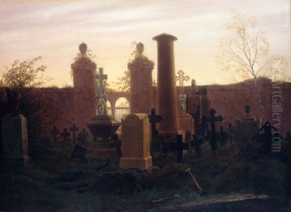 Kugelgen's grave Oil Painting by Caspar David Friedrich