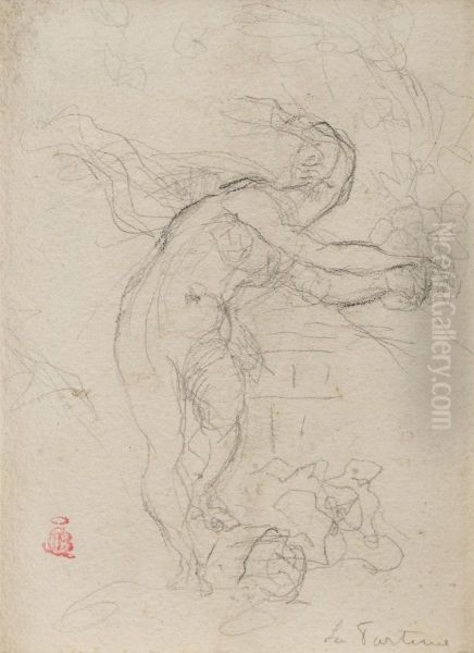 La Fortune Oil Painting by Jean-Baptiste Carpeaux