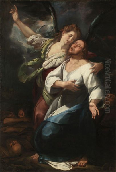 Orazione nell'orto Oil Painting by Giulio Cesare Procaccini