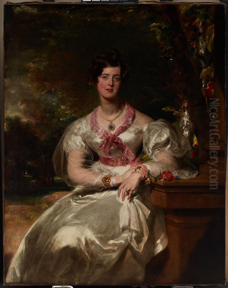 Portrait of the Honorable Mrs. Seymour Bathurst Oil Painting by Thomas Lawrence
