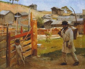 At the Gate (Village ofPorras) At the Gate (Village ofPorras)