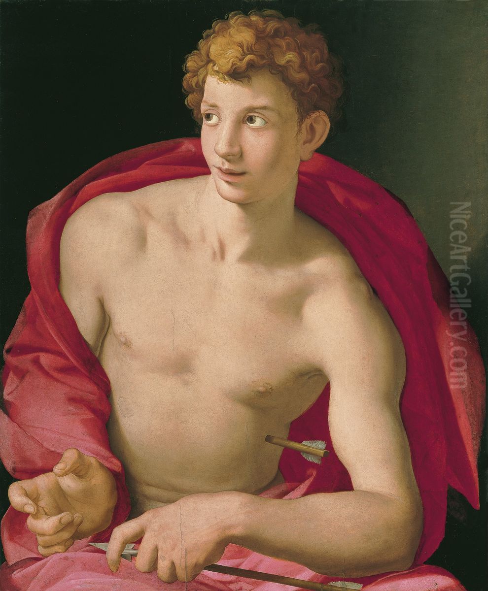Saint Sebastian Oil Painting by Bronzino Saint Sebastian Oil Painting by Bronzino