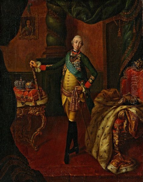 Portrait of Peter III Oil Painting by Aleksey Antropov