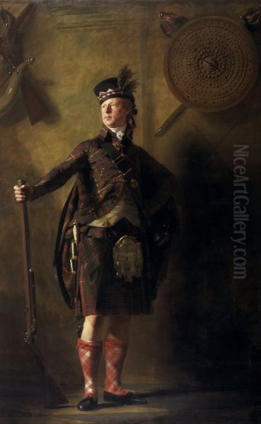 Colonel Alastair Ranaldson Macdonell of Glengarry (1771 - 1828) Oil Painting by Henry Raeburn