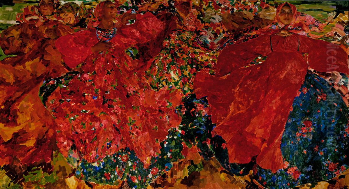 Whirlwind Oil Painting by Filipp Malyavin