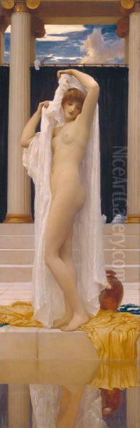 The Bath of Psyche Oil Painting by Frederic Leighton