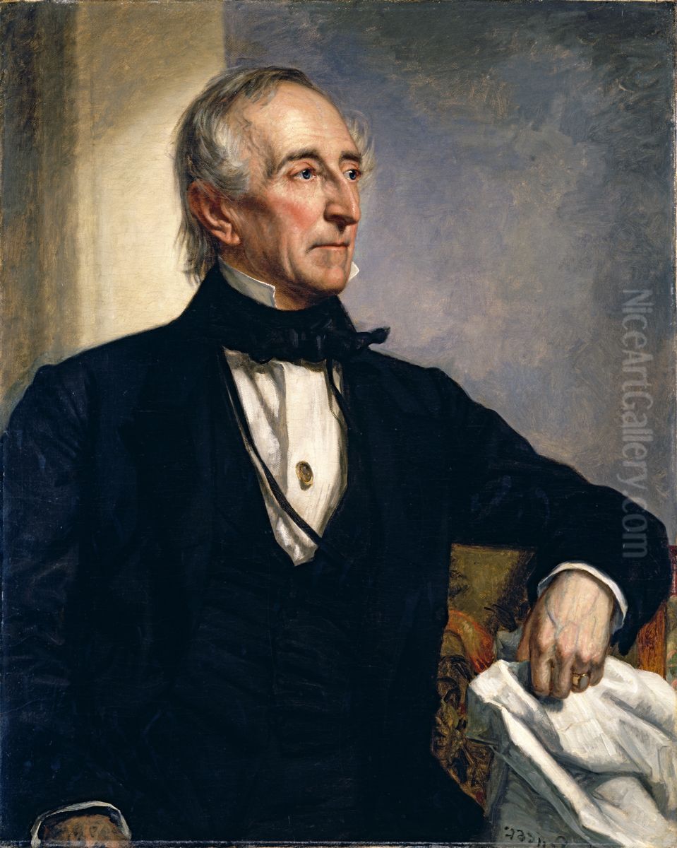John Tyler Oil Painting by George Peter Alexander Healy