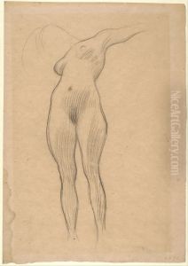 Floating Woman with Outstretched Arm