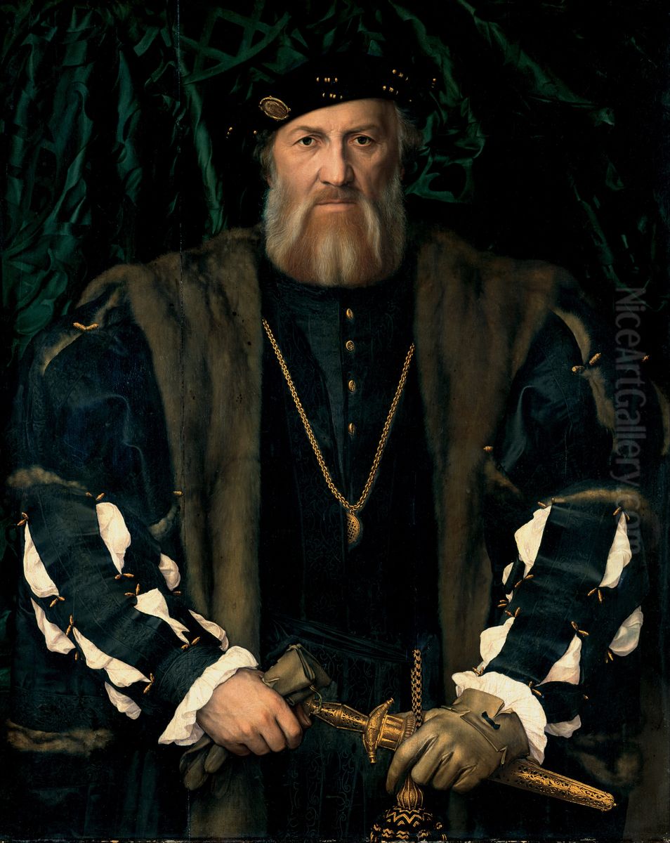 Charles de Solier, Sieur de Morette Oil Painting by Hans Holbein the Younger