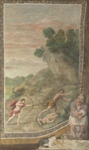 Apollo killing the Cyclops