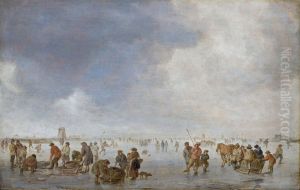Winter Scene on the Ice