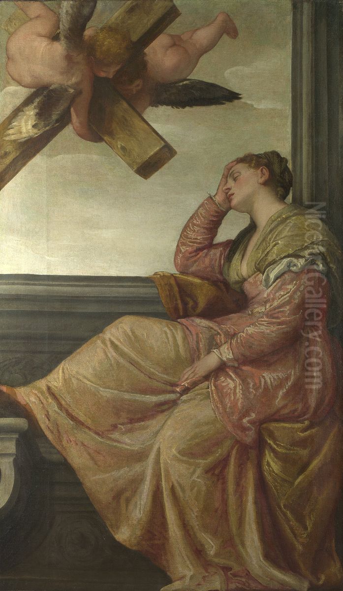 The Dream of Saint Helena Oil Painting by Paolo Veronese (Caliari)