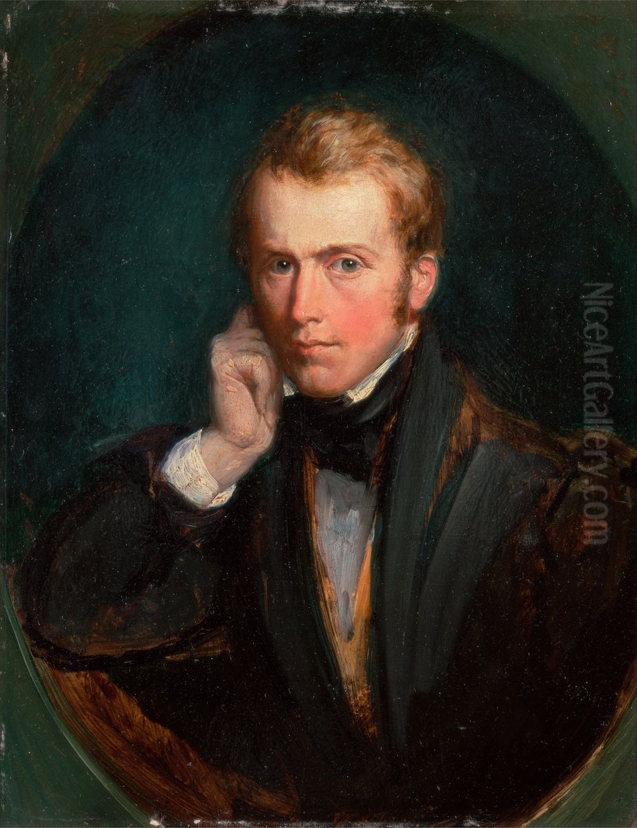 Self-Portrait Oil Painting by Richard Redgrave