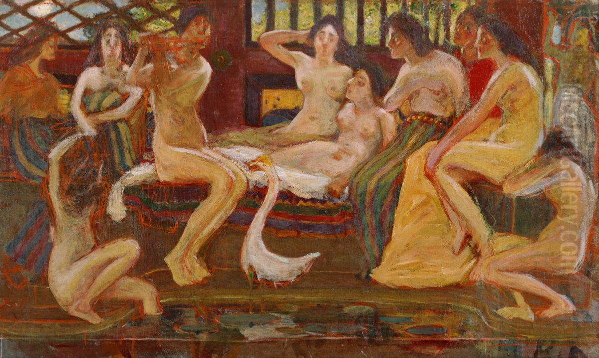 tian ping shi dai Oil Painting by unknown