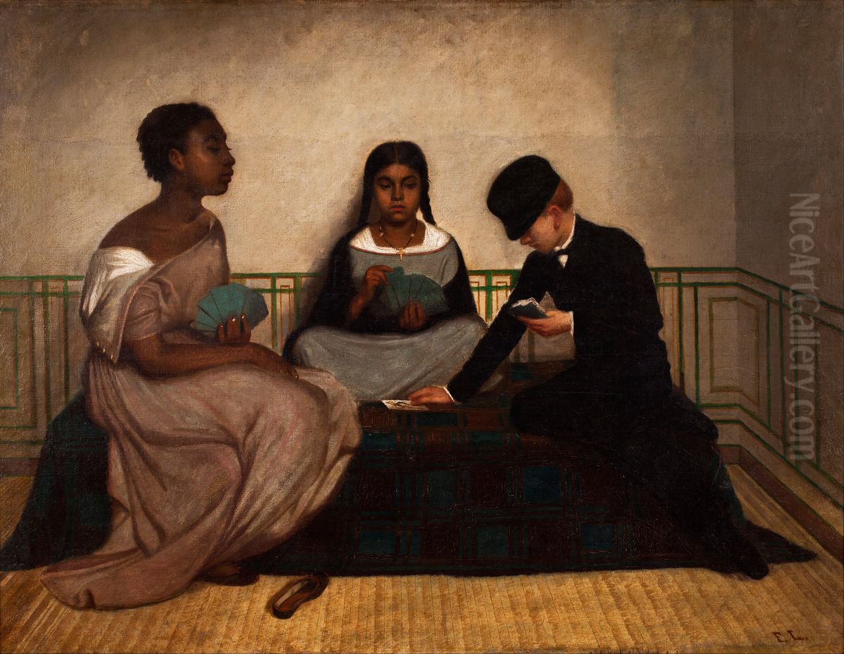 The Three Races or Equality before the Law Oil Painting by Francisco Laso