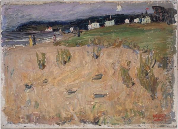 Binz auf Rugen (Twilight) Oil Painting by Wassily Kandinsky