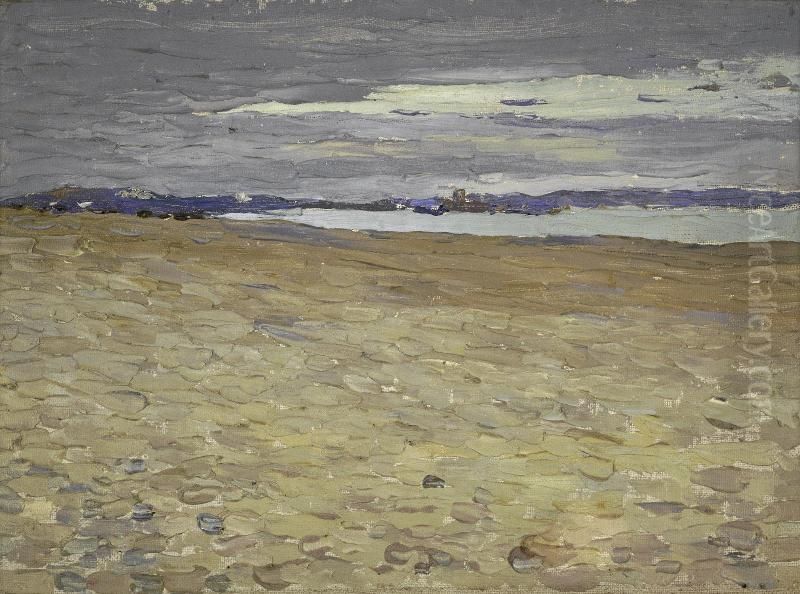 Tunis, Coastal Landscape I Oil Painting by Wassily Kandinsky
