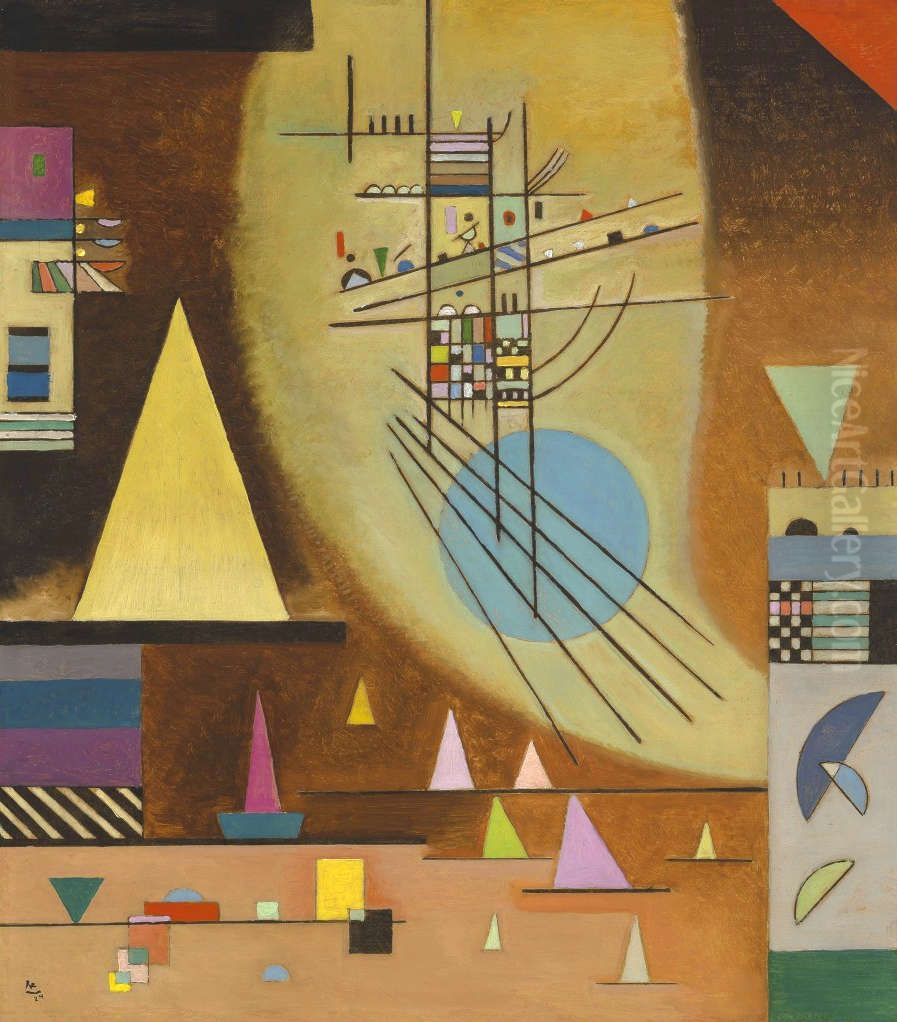 Silent Oil Painting by Wassily Kandinsky