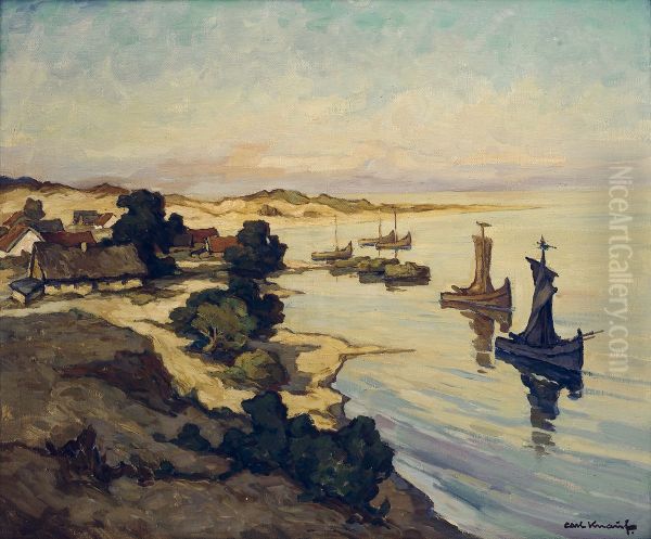 Morgen bei Purwin Oil Painting by Carl Knauf