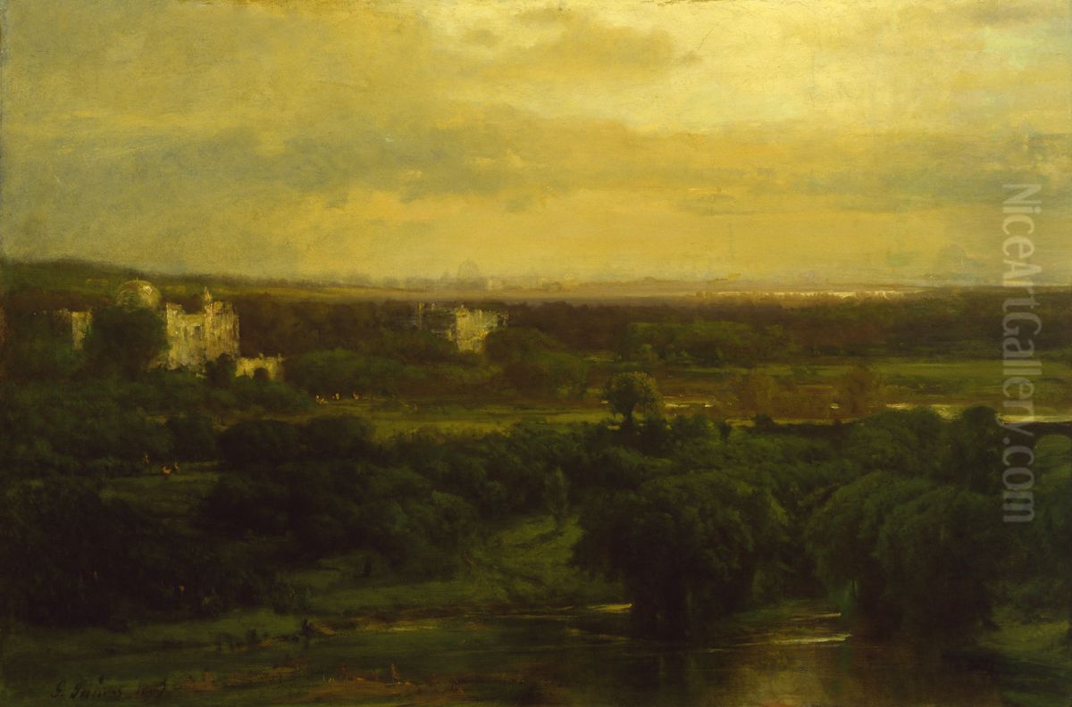 The Valley of the Olives Oil Painting by George Inness