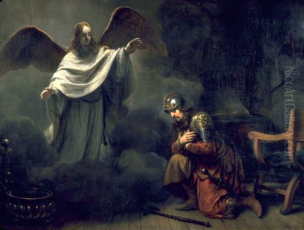 Vision of Cornelius the Centurion Oil Painting by Gerbrand Van Den Eeckhout