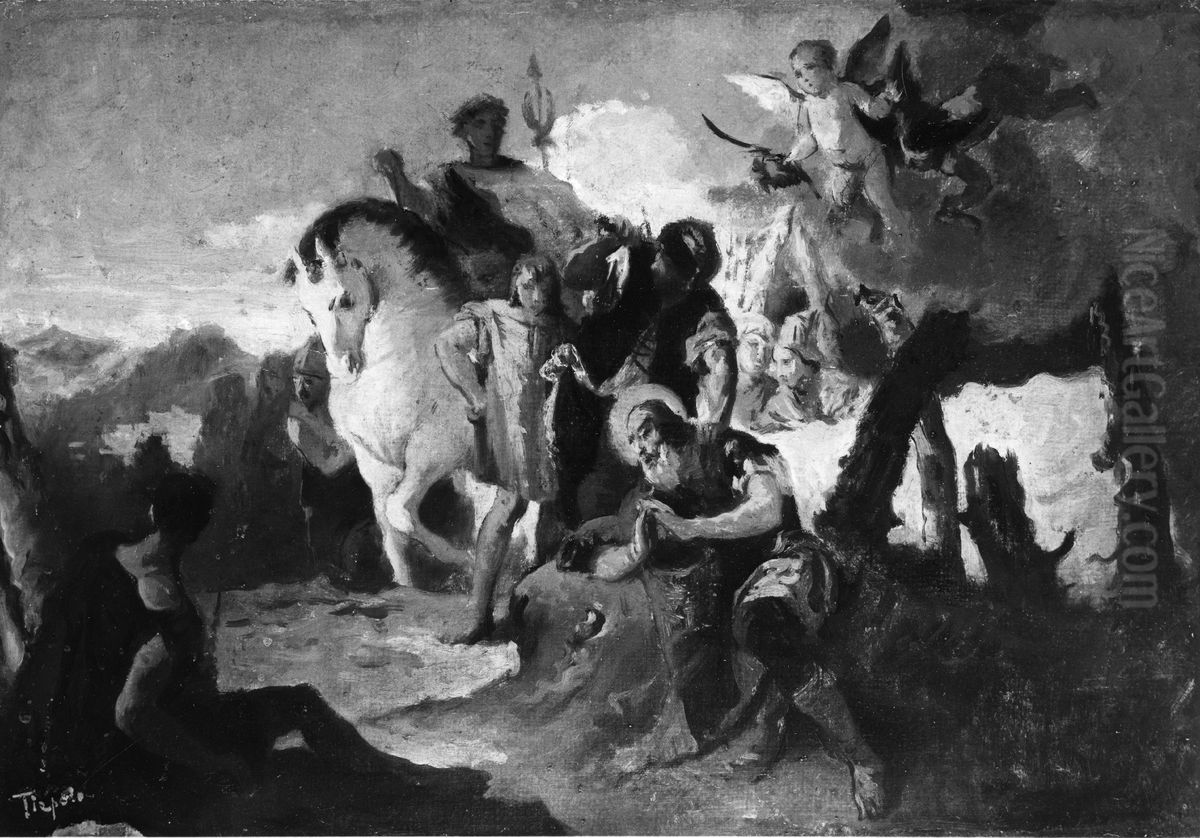 Beheading of a Martyr Oil Painting by Giovanni Battista Tiepolo