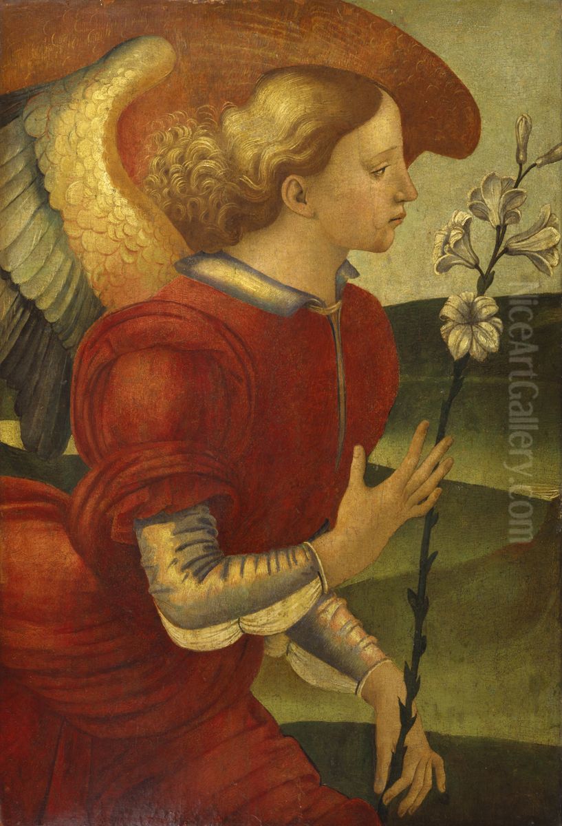 The Archangel Gabriel Oil Painting by Luca Signorelli