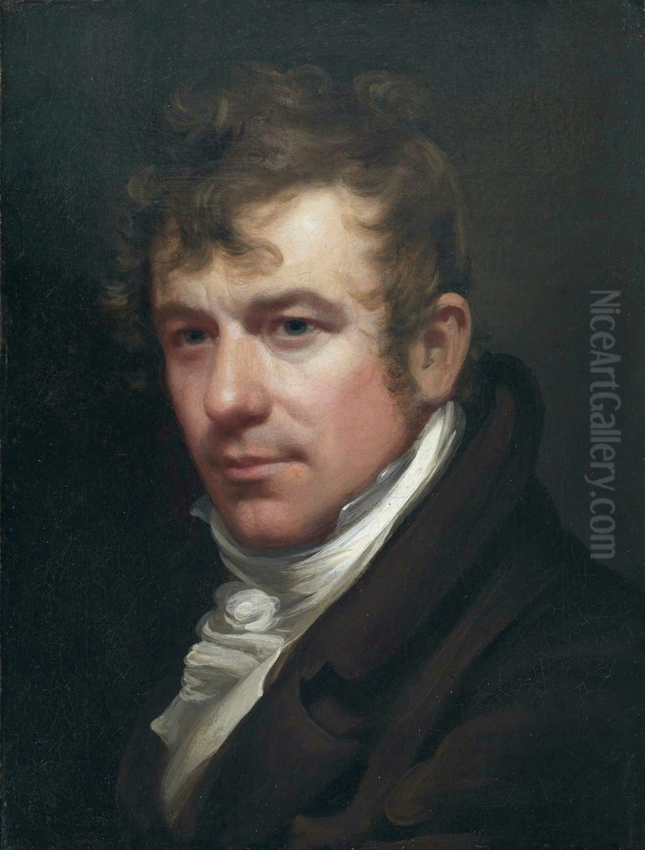 Self-portrait Oil Painting by John Wesley Jarvis