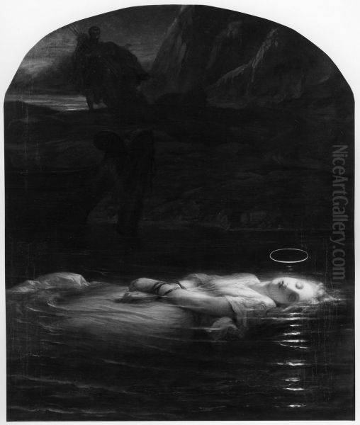 The Christian Martyr Oil Painting by Paul Delaroche