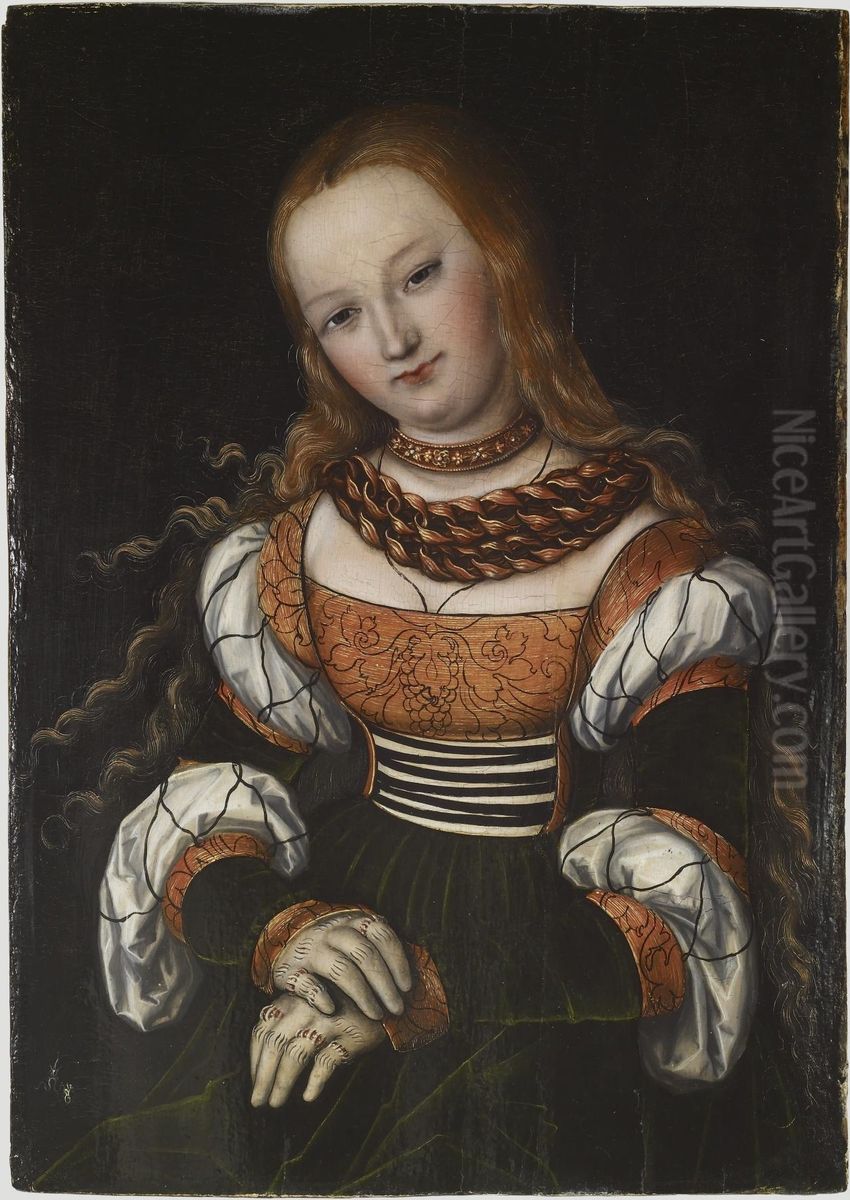 Mary Magdalene (?) Oil Painting by Lucas Cranach the Elder