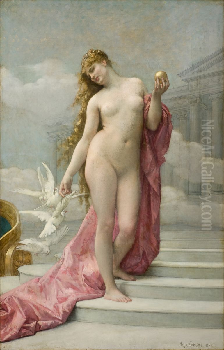 Venus Oil Painting by Alexandre Cabanel