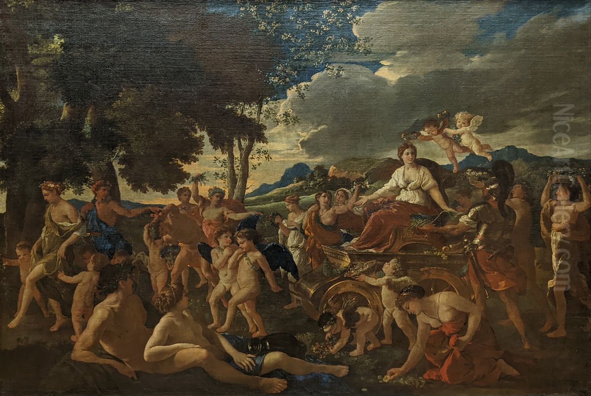 The Triumph of Flora Oil Painting by Nicolas Poussin The Triumph of Flora Oil Painting by Nicolas Poussin