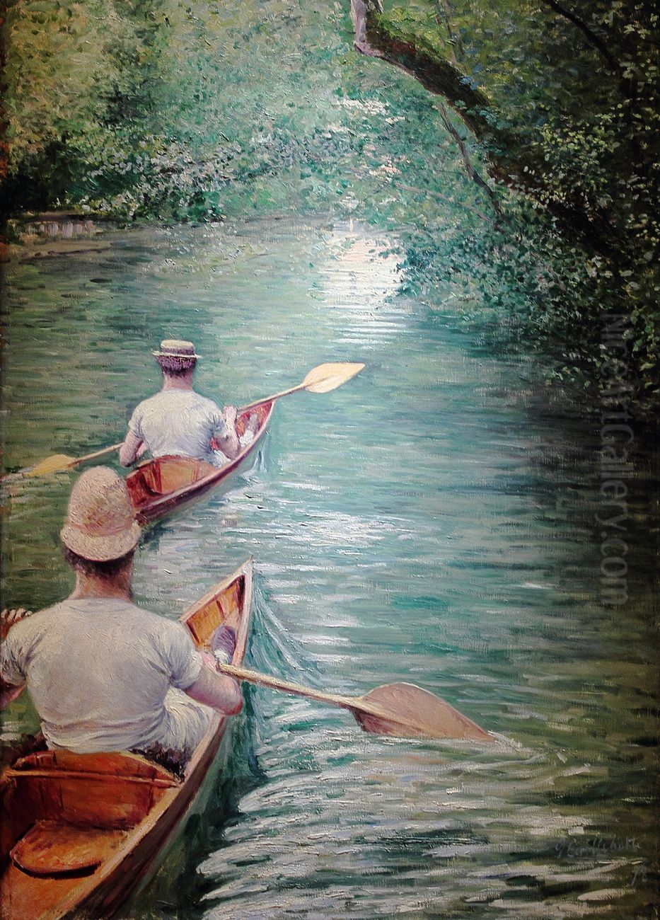 Les Perissoires Oil Painting by Gustave Caillebotte