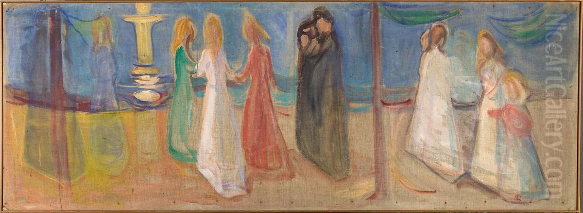 Desire Oil Painting by Edvard Munch