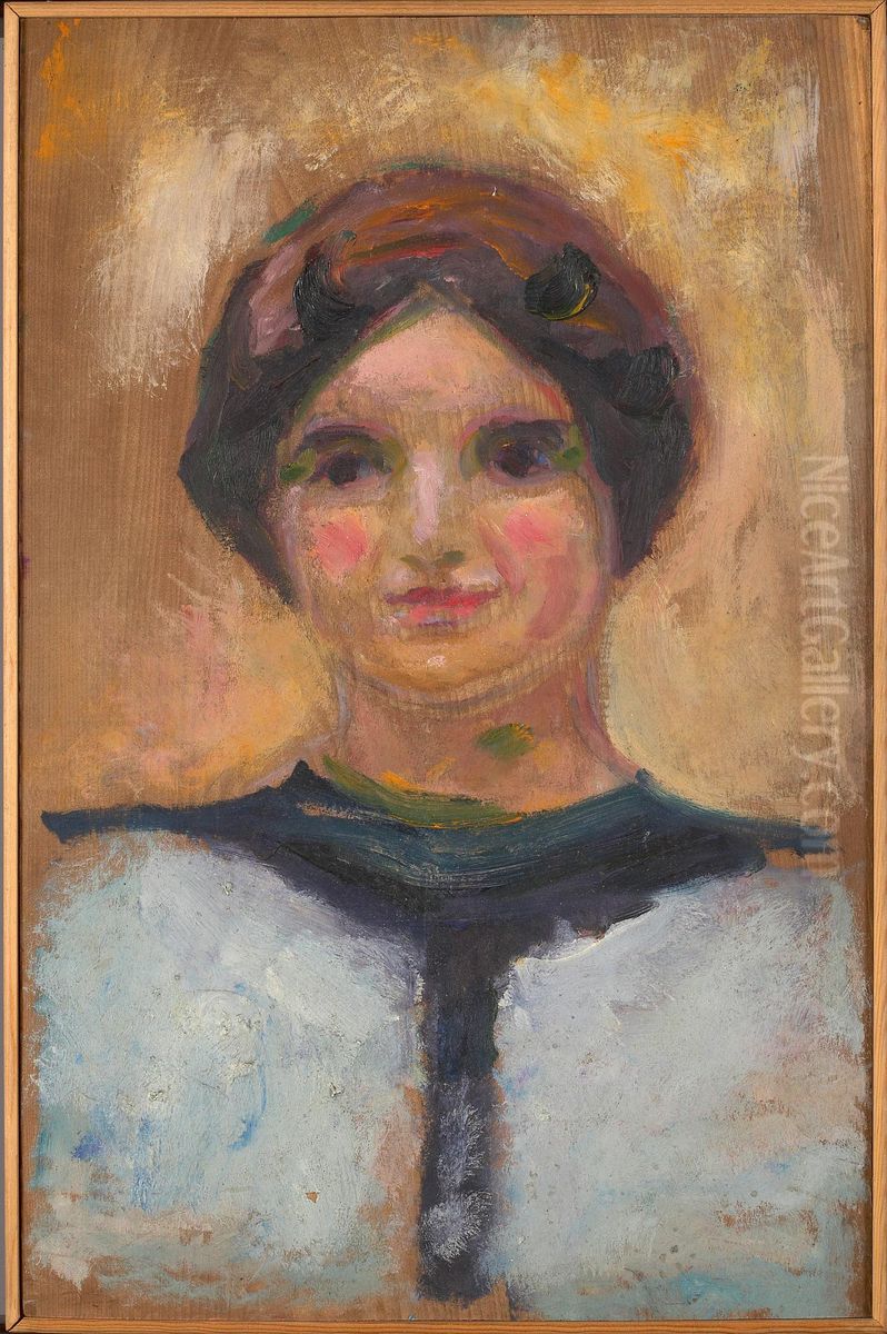 Ingeborg Kaurin Oil Painting by Edvard Munch