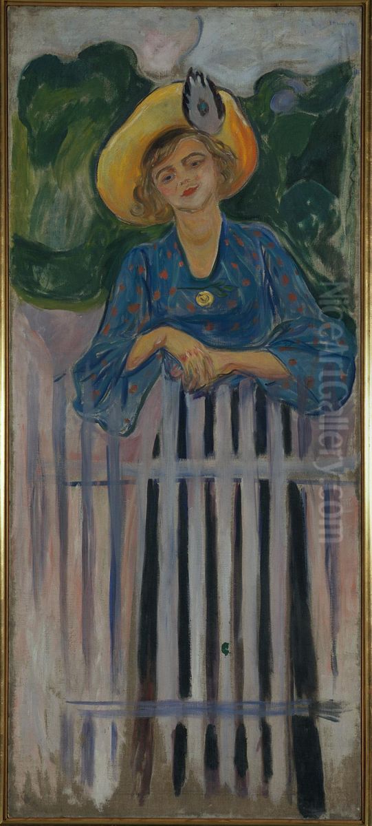 Ingse Vibe Oil Painting by Edvard Munch