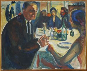 Self-Portrait at the Wedding Table