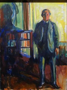 Self-Portrait with Hand in Pockets