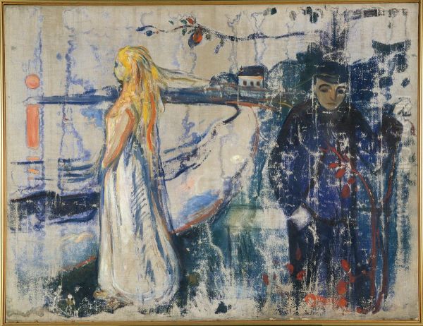 Separation Oil Painting by Edvard Munch