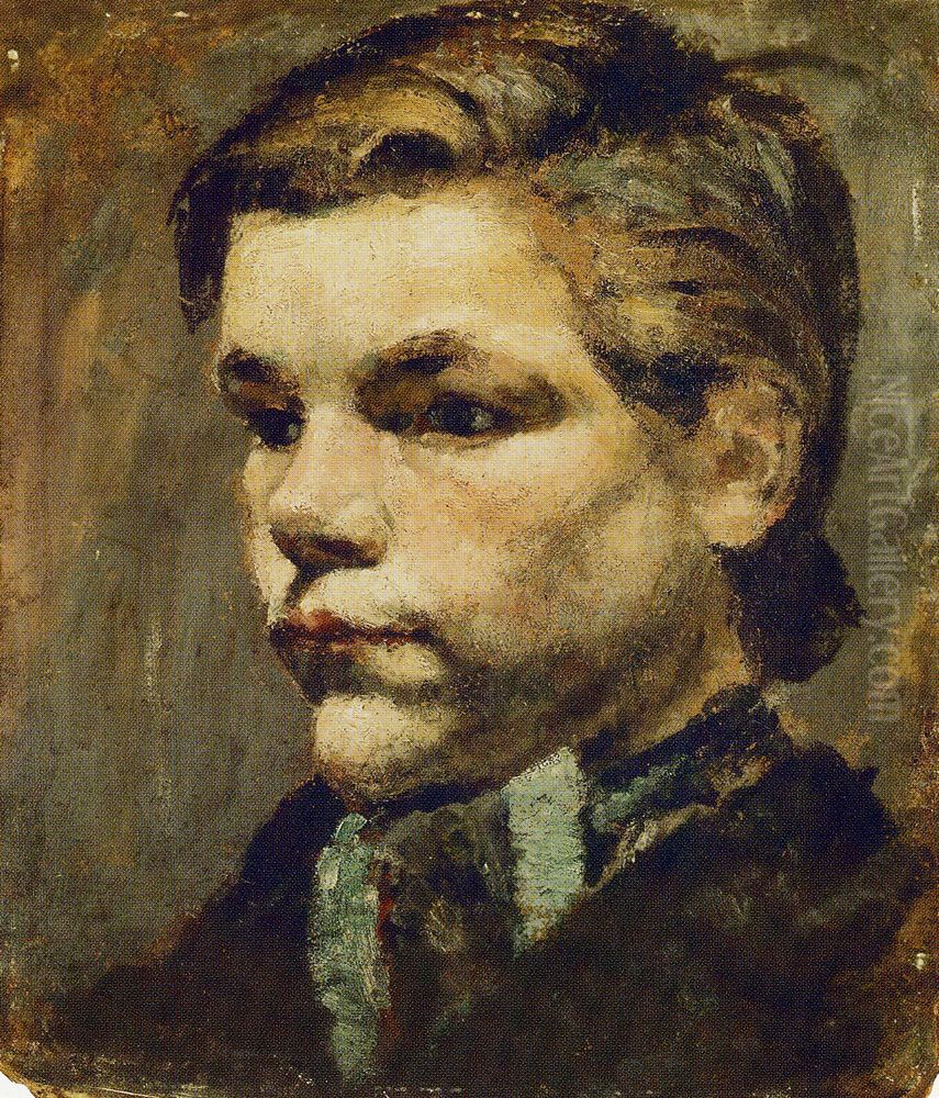 The Errand Boy Oil Painting by Edvard Munch