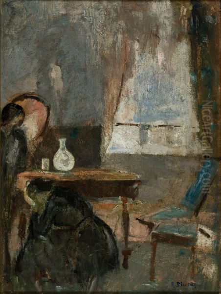 The Sickroom Oil Painting by Edvard Munch