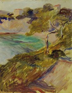 Trees by the Mediterranean