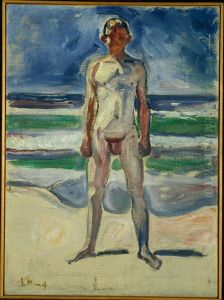 Young Man on the Beach